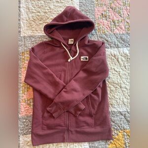 The North Face Burgundy Women's Hoodie